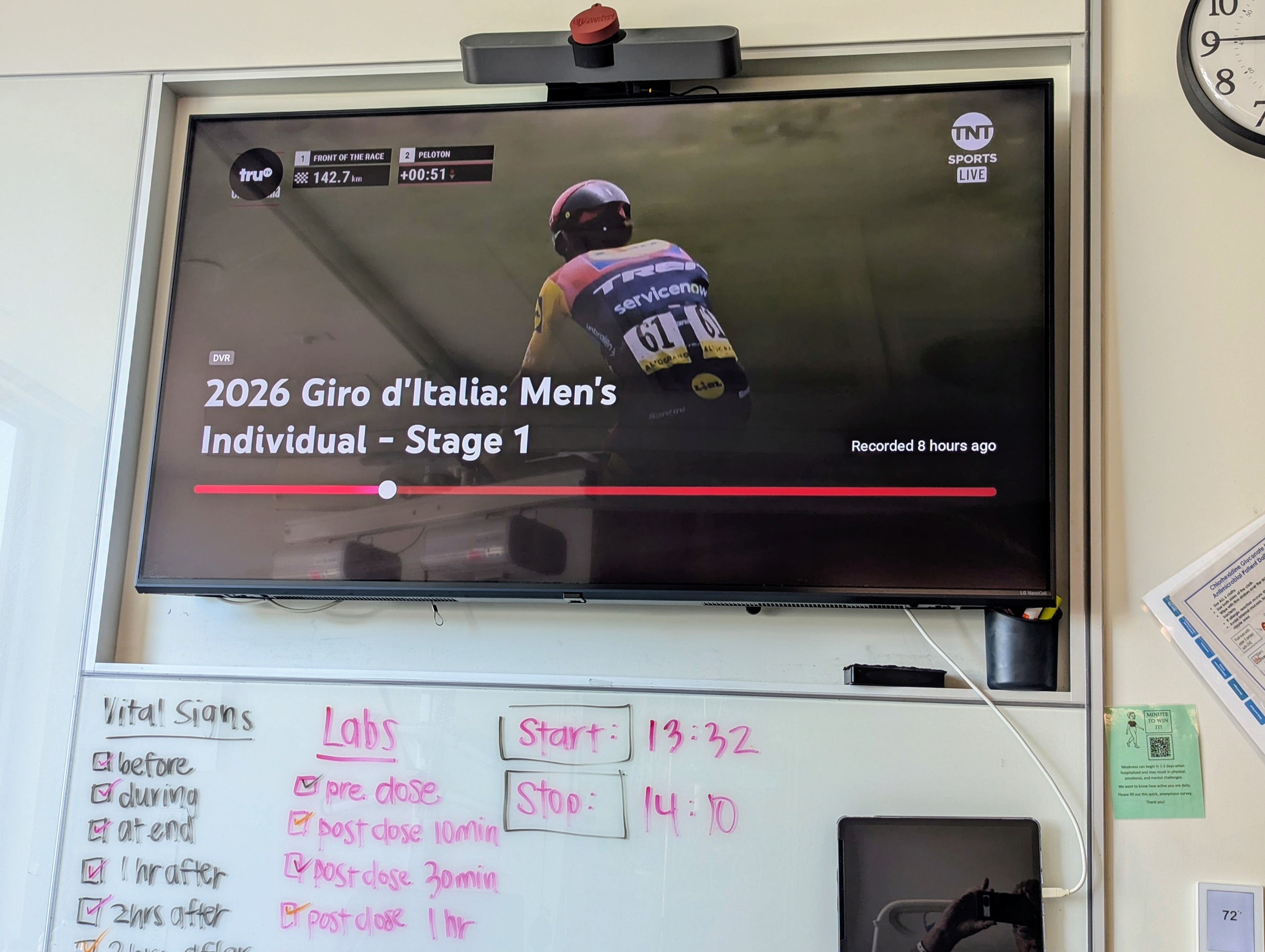 Giro d'Italia on TV